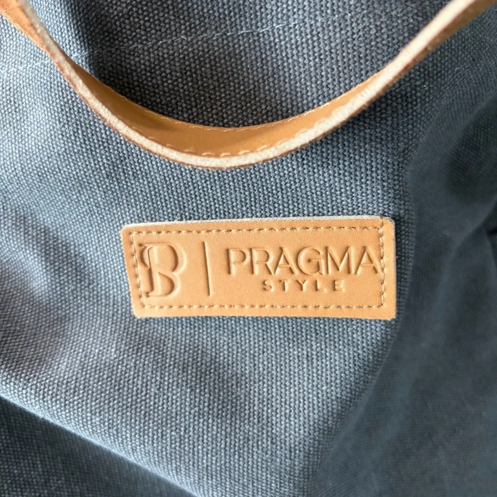 PS PRAGMA STYLE Converta Tote Backpack Multipurpose Canvas Convertible Travel